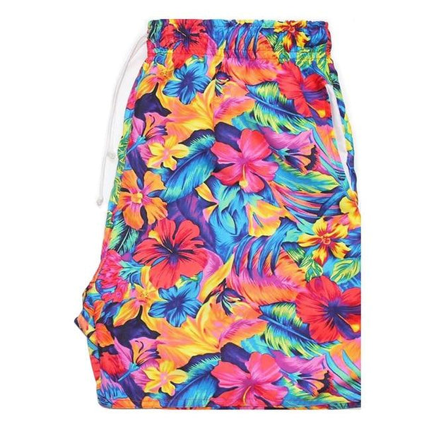 New Prints Beach Shorts For Man Breathable Surf Board Swimwear Quick Dry Swim Trunks Pants With Pocket Male Briefs Bathing Suit