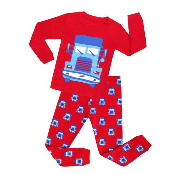 Baby Pyjamas Boys Car Styling Sleepwear Kids Pijamas Girls Pajamas Sets Children Spiderman Superman Batman Nightwear
