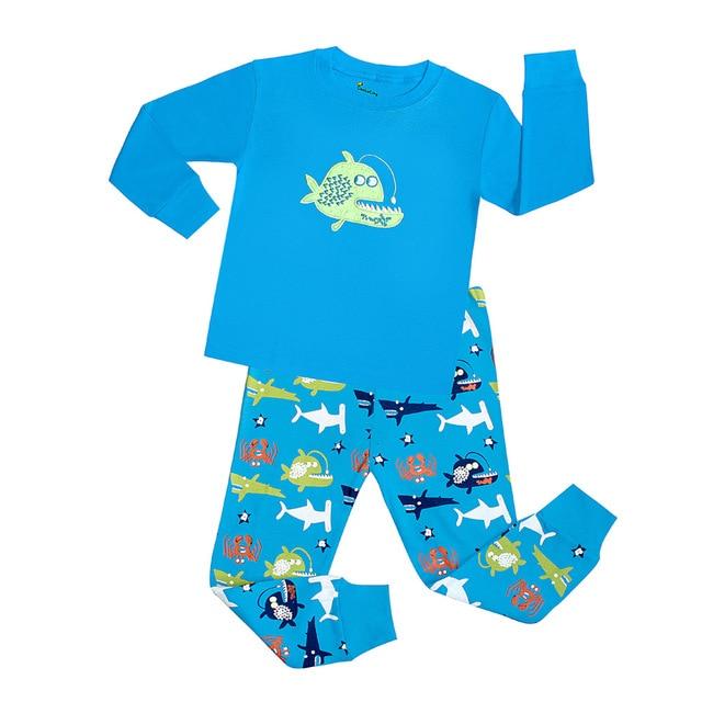 Baby Pyjamas Boys Car Styling Sleepwear Kids Pijamas Girls Pajamas Sets Children Spiderman Superman Batman Nightwear
