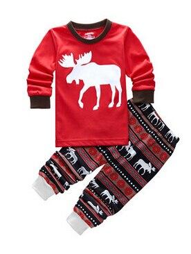 Retail Kids Cartoon pyjamas clothes sets Children New Long Sleeve Pajamas Baby Girl Boys Sleepwear Clothing Set for children
