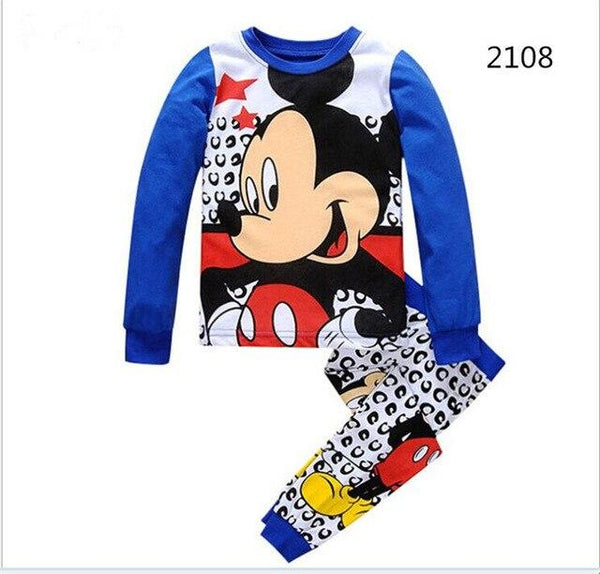 2019 Boys Pijamas Kids Set Children's Pyjamas Clothing Sets Kids Pajamas Baby Cartoon Pyjama Enfant Sleepwear