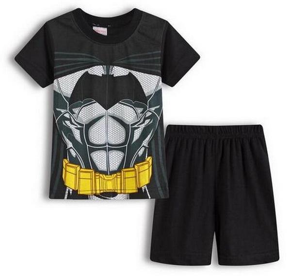 2019 Summer Children Cartoon Pyjamas Clothing Sets Boys Girls Short Sleeve Tops+Pants Suit Baby Kids Pajamas Set for 2-7T