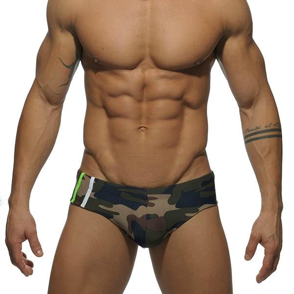 Men's Camouflage Shark Trunks Swimsuit Propylene XXL Man Swimwear Underpants Natacion Man Shorts Bathing Suit Men