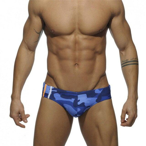 Men's Camouflage Shark Trunks Swimsuit Propylene XXL Man Swimwear Underpants Natacion Man Shorts Bathing Suit Men