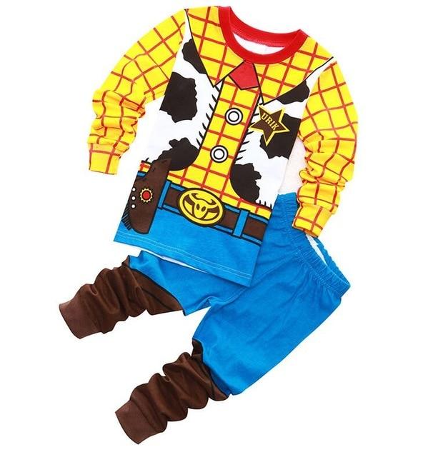 kids cotton pajamas Avenger Alliance Spider-Man Batman Superman sets sleepwear baby boys girls Cartoon pijamas nightwear clothes