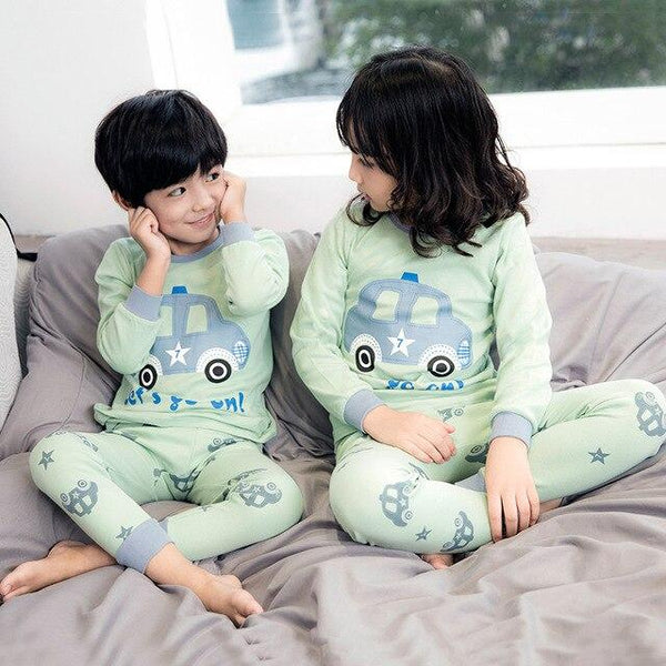 Kids Clothes Big Boys Girls Pajamas Sets Unicornio Pyjamas Kids Sleepwear Cotton Nightwear Homewear Cartoon Toddler Baby Pyjama
