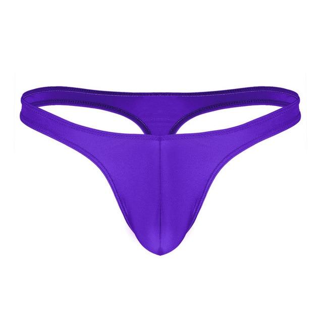 Gay Swimwear Mens Swimsuit Underwear Bikini G-string T-back Thong Briefs Lingerie Underwear Swimming Suit Low Rise Bulge Pouch