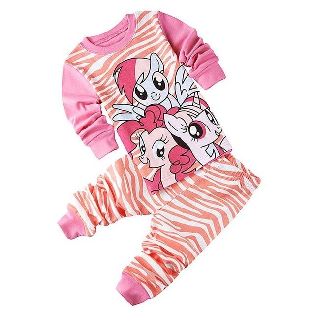 New Kids Toddler Baby Girls anna elsa tigger Mickey Minnie Mouse Sleepwear Pj's Cartoon Long Sleeve Top+Pant 2pcs Pajamas Sets