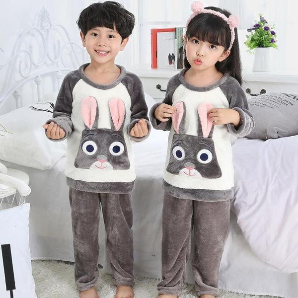2019 New Warm Winter Kids Pajamas Sets Children Sleepwear Sets 962