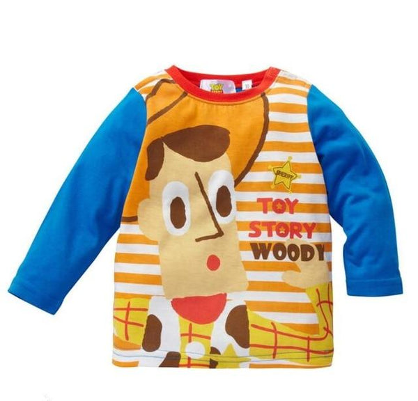 2019 kids cotton pajamas Toy Story woody Bass Lightyear sets sleepwear baby boys girls Cartoon pijamas nightwear clothes