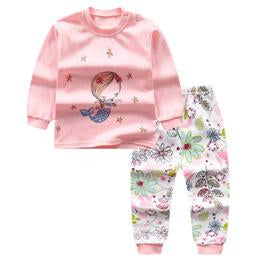 Special Sale 2pcs/set Long Sleeve Pyjamas Baby boys Cartoon Rabbit Printed Clothing suits