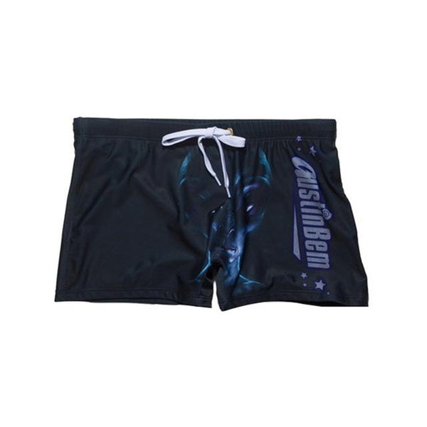 New Male Swimwear Men's Swimming Shorts Trunks Men Beachwear Beach Swimsuit Sport Eagle Flag Print Summer Surf Boxer Mens Shorts