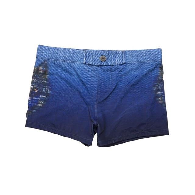 New Male Swimwear Men's Swimming Shorts Trunks Men Beachwear Beach Swimsuit Sport Eagle Flag Print Summer Surf Boxer Mens Shorts