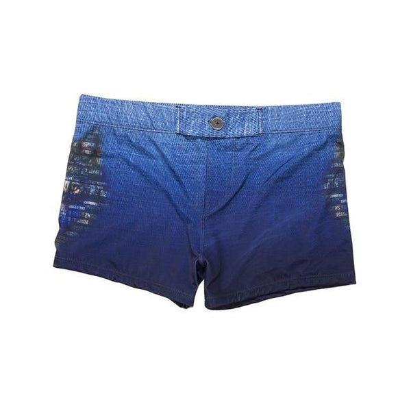 New Male Swimwear Men's Swimming Shorts Trunks Men Beachwear Beach Swimsuit Sport Eagle Flag Print Summer Surf Boxer Mens Shorts