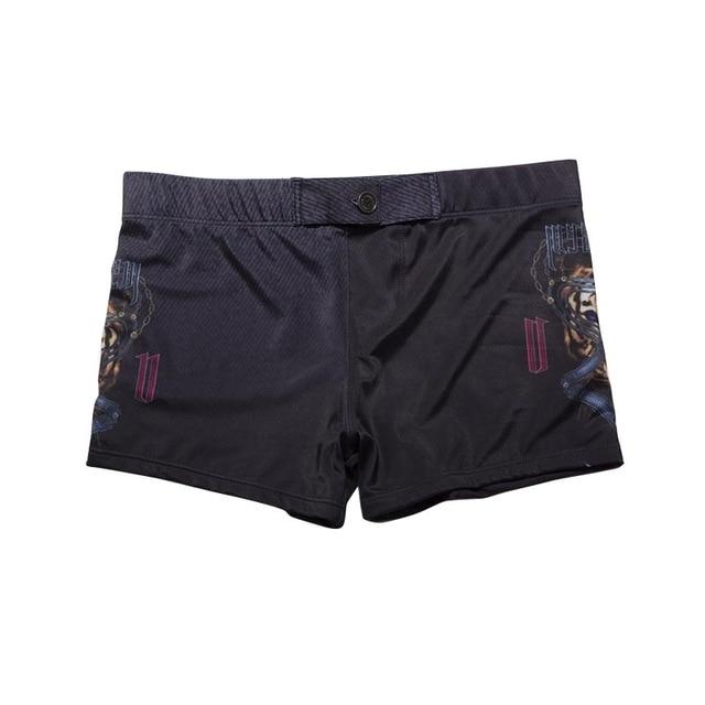 New Male Swimwear Men's Swimming Shorts Trunks Men Beachwear Beach Swimsuit Sport Eagle Flag Print Summer Surf Boxer Mens Shorts