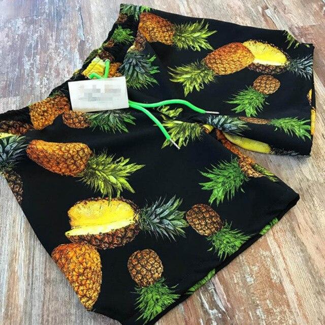 New Prints Beach Shorts For Man Breathable Surf Board Swimwear Quick Dry Swim Trunks Pants With Pocket Male Briefs Bathing Suit