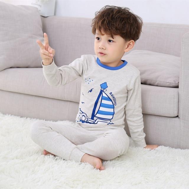 Kids Clothes Big Boys Girls Pajamas Unicorn Pyjamas Kids Sleepwear Cotton Toddler Nightwear Cartoon pijamas enfant Baby pajamas