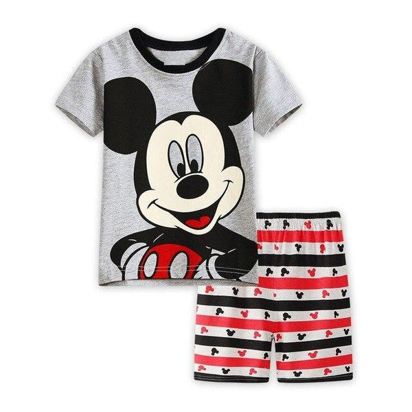 Summer Girls Princess Pajamas Baby Cartoon Clothing Sets Kids Pyjamas Pijamas Boys Girls short Sleeve Sleepwear Night wear