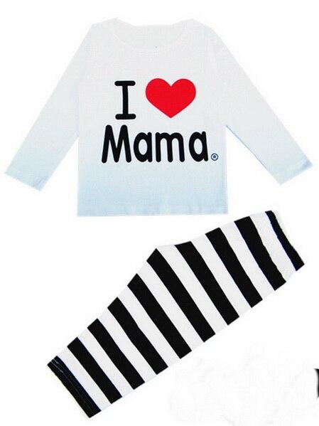 Long Sleeve Pajamas Cotton Cartoon Children Pyjamas Clothing Sets Kids Pijamas Toddler Clothes Suits Baby Girls Sleepwear YW261