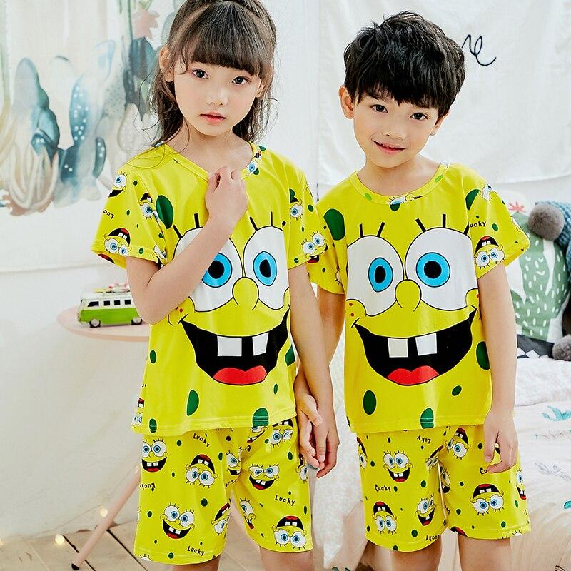 Children Clothing Summer pyjamas Girls Baby Pajamas Cotton Princess Nightgown Kids Home Cltohing Girl Sleepwear XIN507