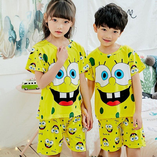 Children Clothing Summer pyjamas Girls Baby Pajamas Cotton Princess Nightgown Kids Home Cltohing Girl Sleepwear XIN507