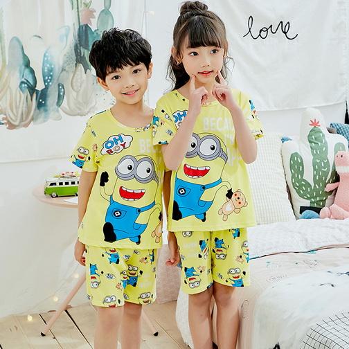 Children Clothing Summer pyjamas Girls Baby Pajamas Cotton Princess Nightgown Kids Home Cltohing Girl Sleepwear XIN507
