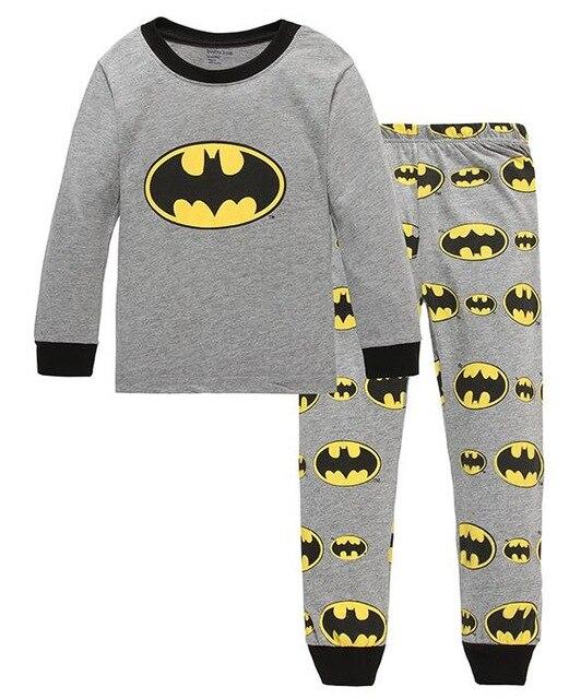 New 2-7y cartoon kids pajama sets cotton long sleeve clothing set spring winter child pyjamas set baby girls boys sleepwear HY13