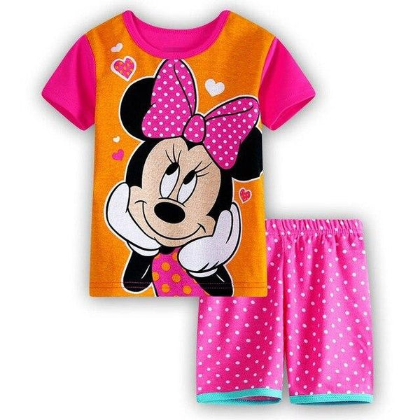 2019 Summer Baby Sleepwear Boys Pajamas Children Pyjamas Girls Cartoon Pajamas Kids Clothing Set