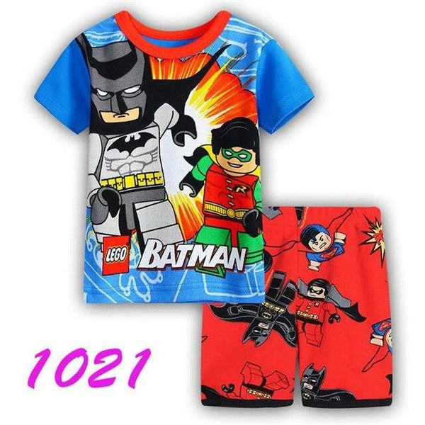 2019 Summer Baby Sleepwear Boys Pajamas Children Pyjamas Girls Cartoon Pajamas Kids Clothing Set
