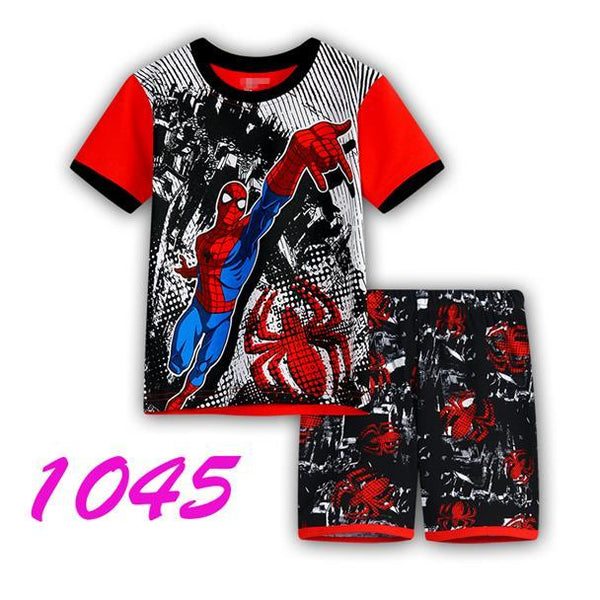 2019 Summer Baby Sleepwear Boys Pajamas Children Pyjamas Girls Cartoon Pajamas Kids Clothing Set
