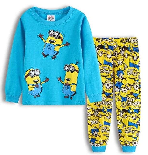 Children Pajamas Set Sleepwear Pyjamas Kids Boys Christmas underwear Suit Baby Girls Pajamas Cotton Nightgown Nightwear HYL21