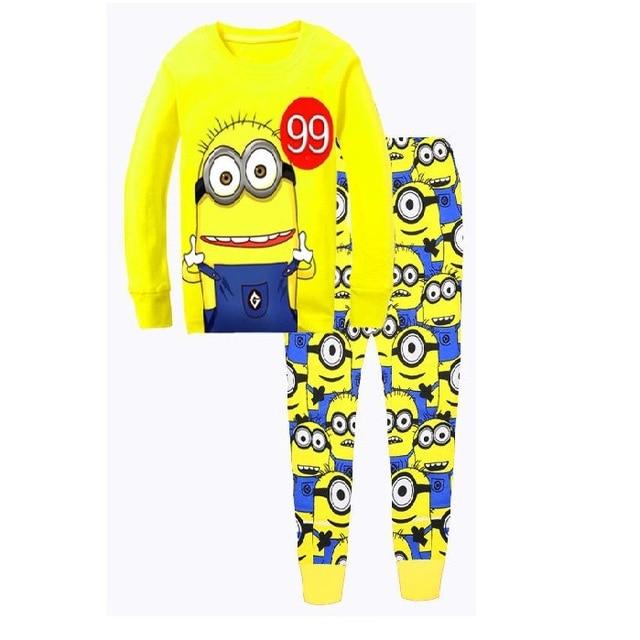 Children Pajamas Set Sleepwear Pyjamas Kids Boys Christmas underwear Suit Baby Girls Pajamas Cotton Nightgown Nightwear HYL21