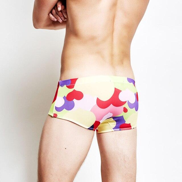 men's swimming Trunks hot sale swim Boxers Beach shorts sport Swimwear trunks Sexy male brand Sports suit Men Swimsuit