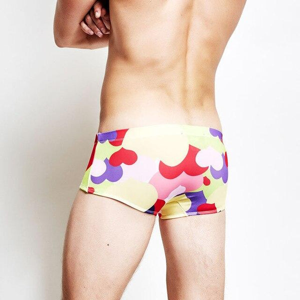 men's swimming Trunks hot sale swim Boxers Beach shorts sport Swimwear trunks Sexy male brand Sports suit Men Swimsuit