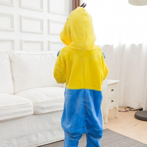 Boy Girl Pajamas Children New Unisex pijamas Spiderman Minions Pikachu Kid Cartoon Animal Cosplay Pyjama Onesie Sleepwear Hoodie