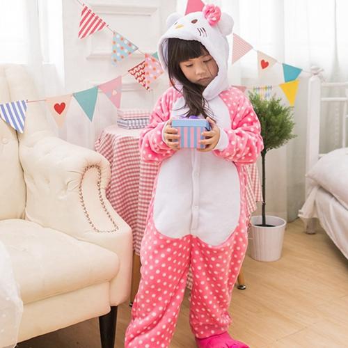 Boy Girl Pajamas Children New Unisex pijamas Spiderman Minions Pikachu Kid Cartoon Animal Cosplay Pyjama Onesie Sleepwear Hoodie