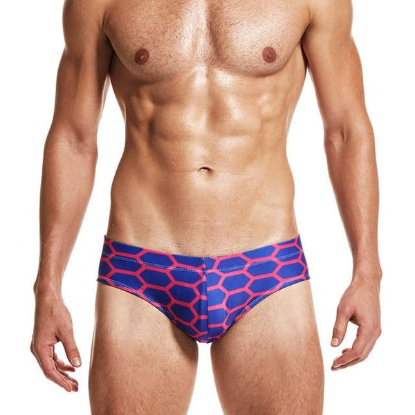 sexy man's low rize swimming tight Camouflage swim trunks low waist swimming gay briefs swimwear patchwork color hot sell Summer