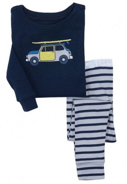 New Kids Pajamas set Boys animal picture Pyjamas girls cotton cute sleepwear Sets Children nightwear Family pajamas for baby W77