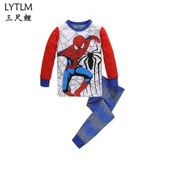 LYTLM Brand Boys Sleepwear Clothes Kids Super Mario Bros Pajamas Set Children's Clothing Set Baby Boy Cartoon Pijamas, micky top