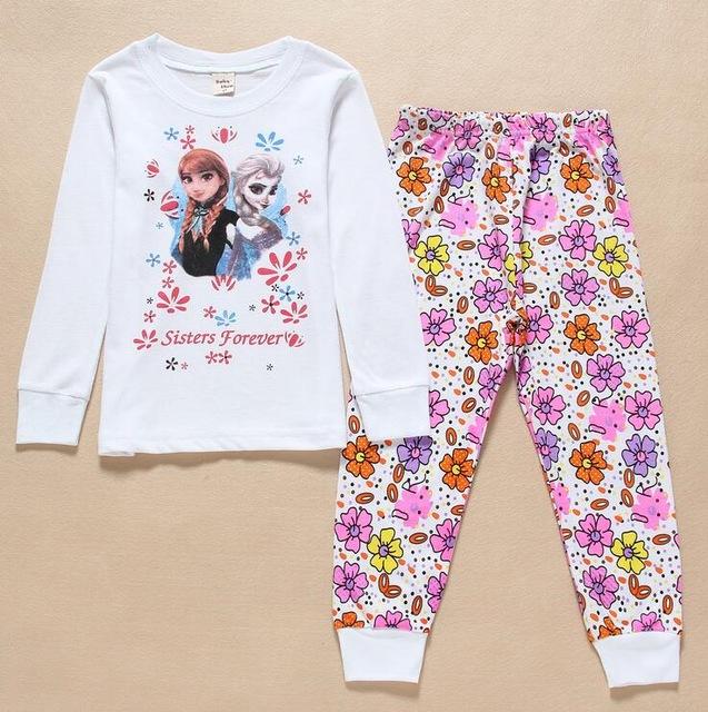 2018 Christmas Children Super Warm Cotton Clothing Suit Baby Girls Boys Deer Pyjamas T-shirt Stripe Pants 2pcs Kids Pajamas Set