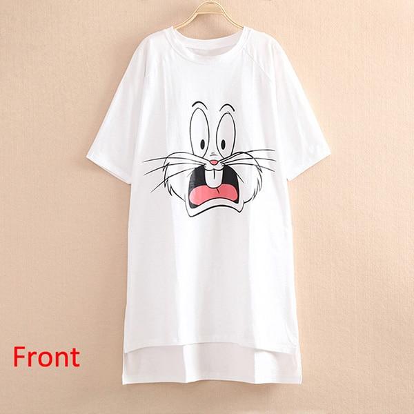 Women Cotton Night Dress Summer Cartoon Sleepwear Loose Nightgowns Nighty Nightwear Sleepshirts Night Gown Sleep Wear Home Dress