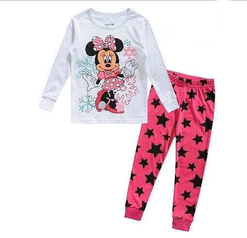 kids girls pajamas sets Snow White Princess pyjamas kids pijama infantil sleepwear home clothing cartoon Baby pijama 2-7Y ERTYQ3