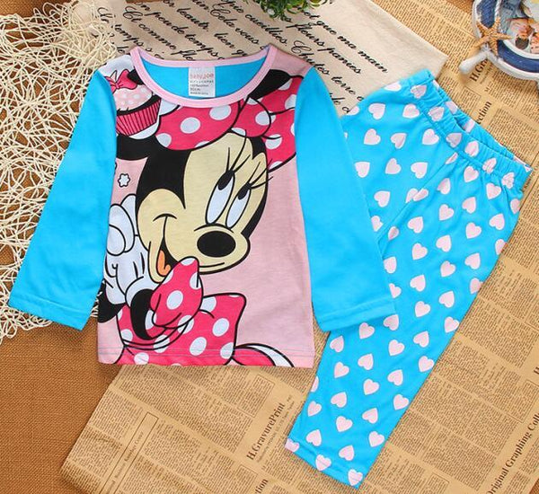 kids girls pajamas sets Snow White Princess pyjamas kids pijama infantil sleepwear home clothing cartoon Baby pijama 2-7Y ERTYQ3