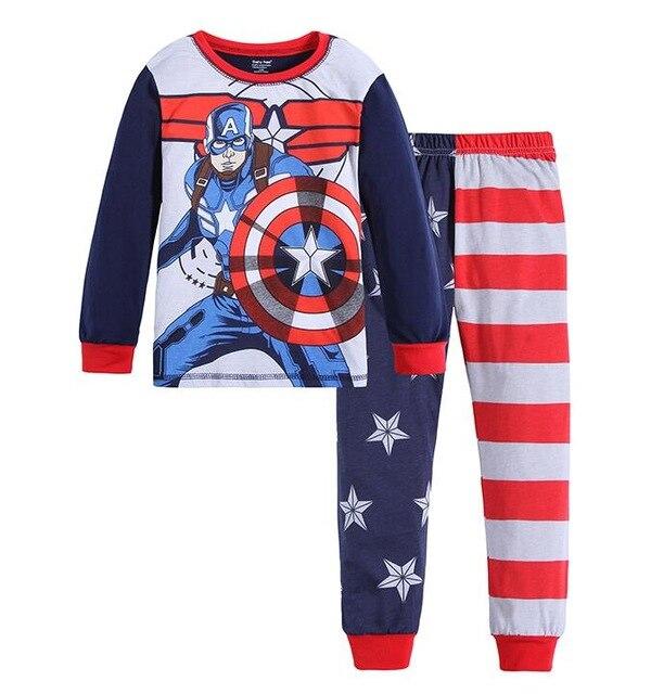 Children's Pajamas Cotton Pajamas For Girls Boys Pyjamas Cartoon Baby Sleepwear Kids Pajama nightclothes Sets Free Ship MXSF86