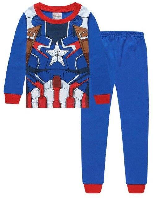 Children's Pajamas Cotton Pajamas For Girls Boys Pyjamas Cartoon Baby Sleepwear Kids Pajama nightclothes Sets Free Ship MXSF86