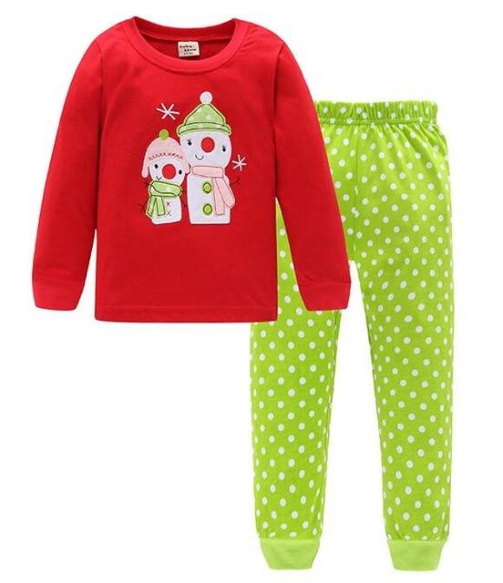 Children's Pajamas Cotton Pajamas For Girls Boys Pyjamas Cartoon Baby Sleepwear Kids Pajama nightclothes Sets Free Ship MXSF86