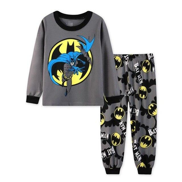 Baby Boys Pyjamas Set Cutyome Long Sleeve Autmn Winter Kid Cotton Home Sleepwear Nightgown Children's Animal Pajama Set