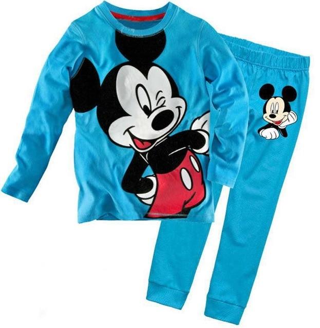 New kids Girls pajamas sets Princess pyjamas kids pijama infantil sleepwear home clothing cartoon cotton Baby pijama 2-7Y JHK7