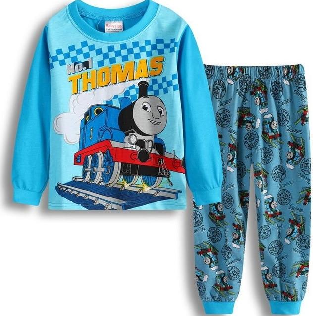 Cute Sheep Children Pajamas Sets Kids Sleepwear suit Sleeved T-Shirts+Trousers Boy clothes Pj's Infant pijama Fashion Tops+Pant