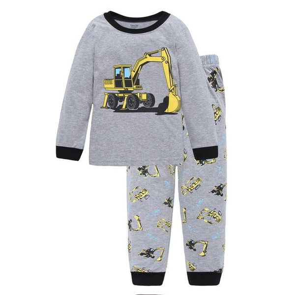 Cute Sheep Children Pajamas Sets Kids Sleepwear suit Sleeved T-Shirts+Trousers Boy clothes Pj's Infant pijama Fashion Tops+Pant
